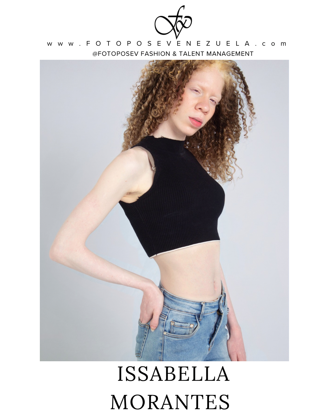 Isabella Morantes composite oficial 2026 Foto Pose Venezuela